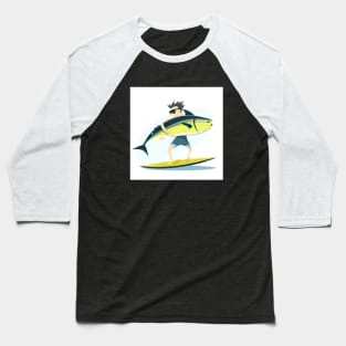 Small wave big fish Baseball T-Shirt